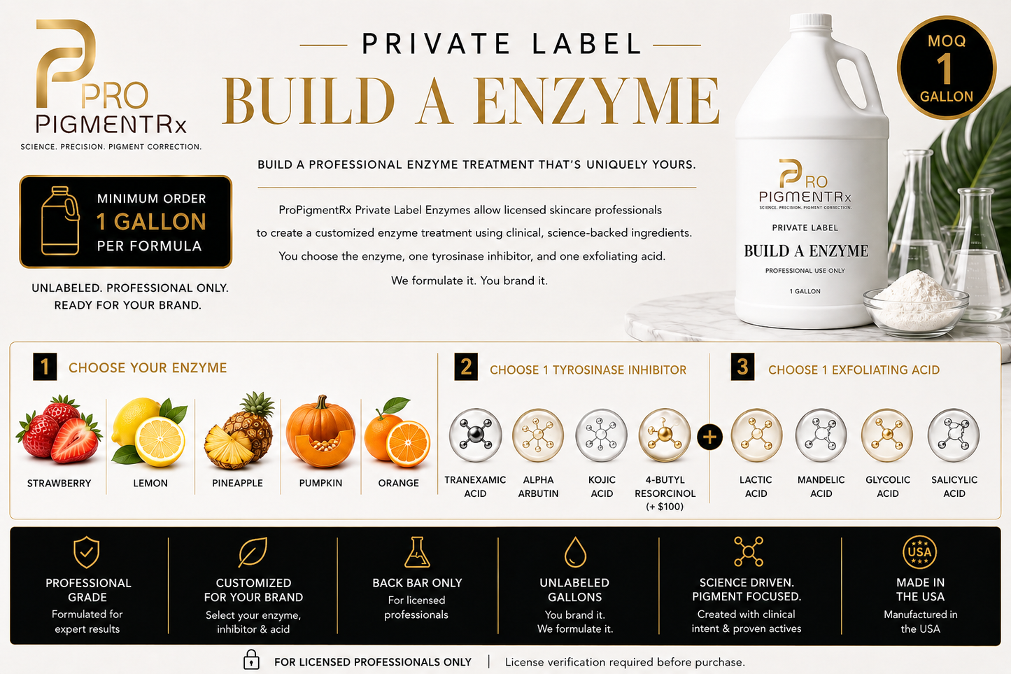 Build a enzyme