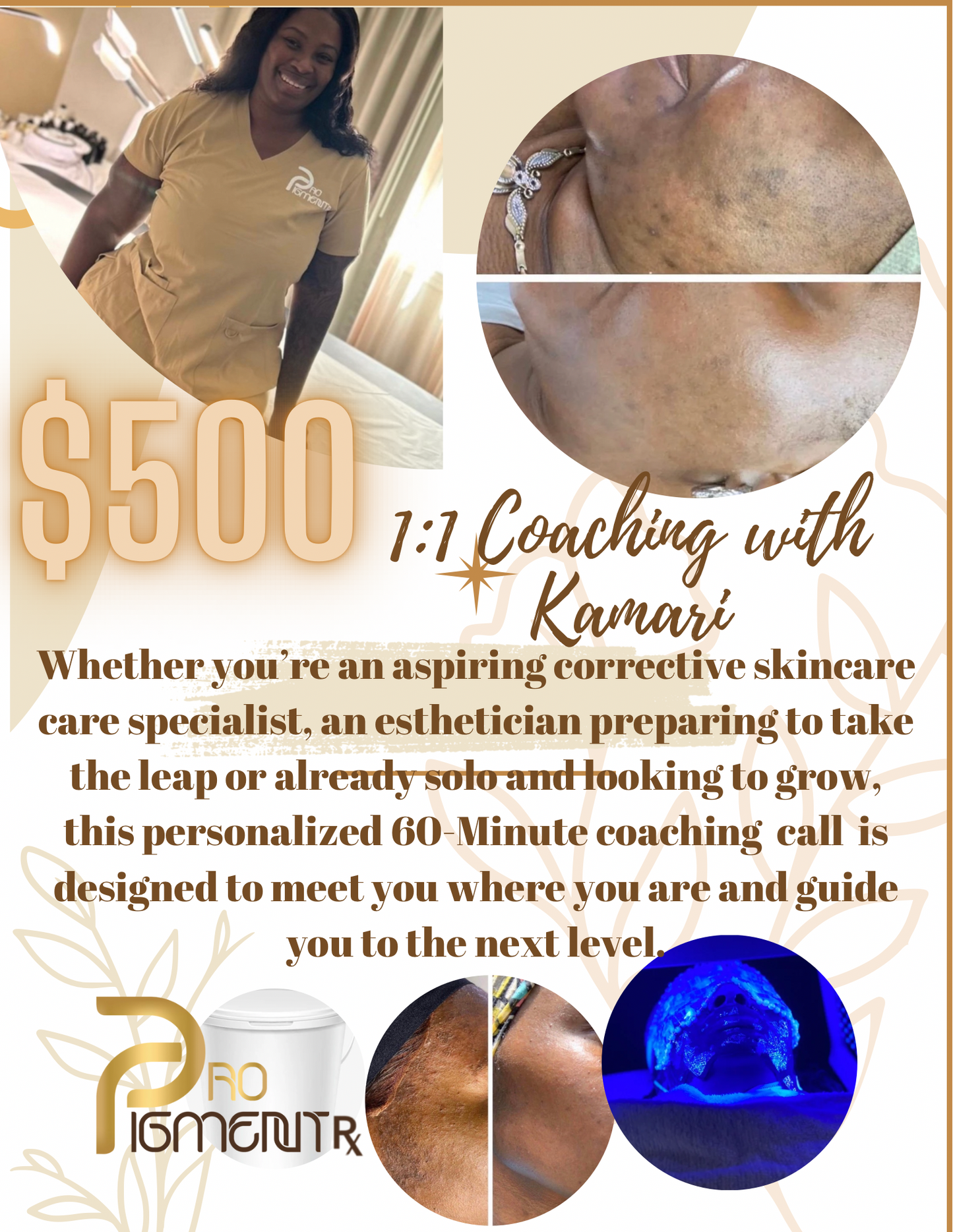 1:1 coaching with Kamari