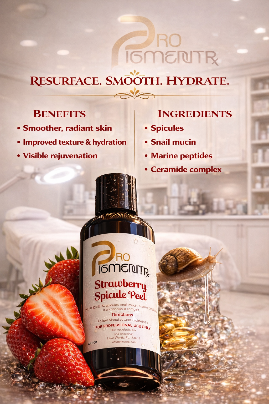 Strawberry Spicule Peel