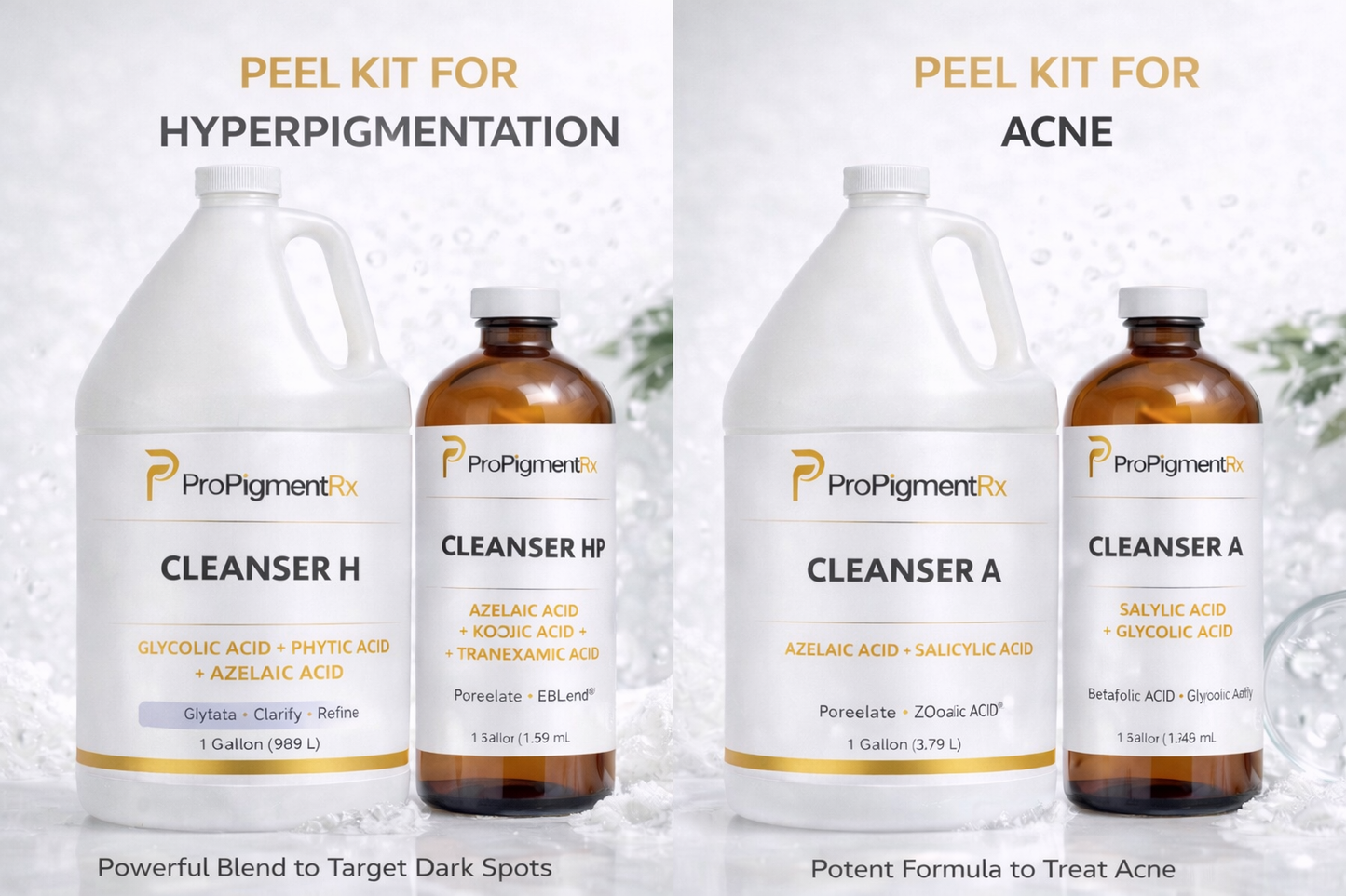 Private label peel kit