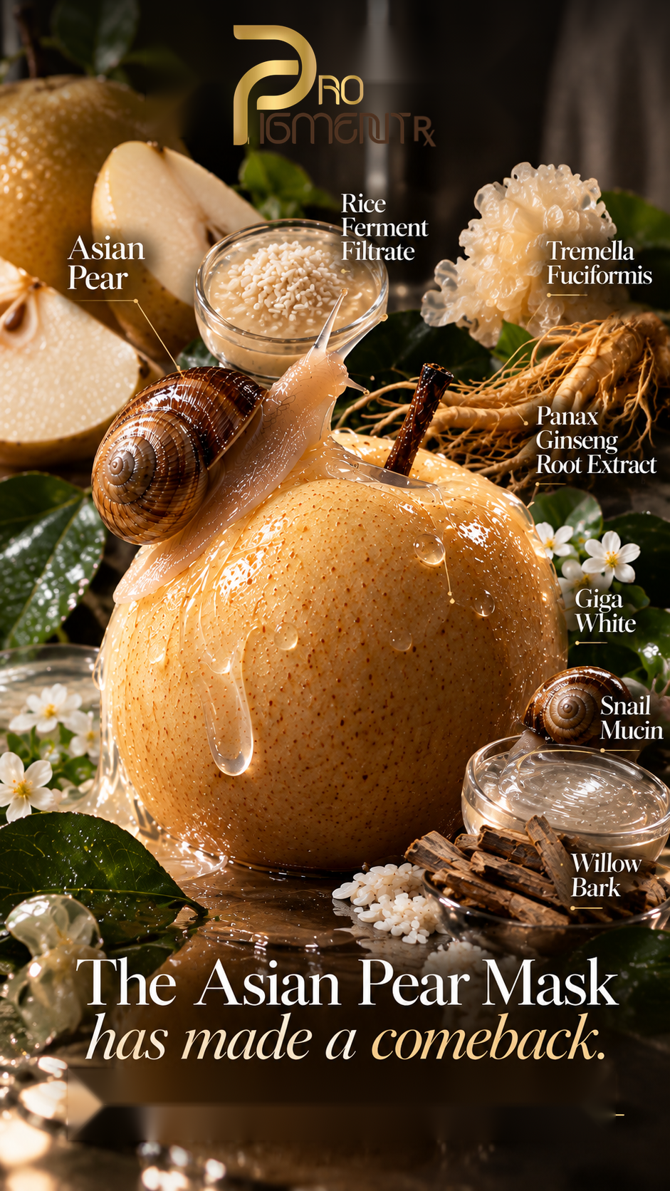 Asian Pear Mask