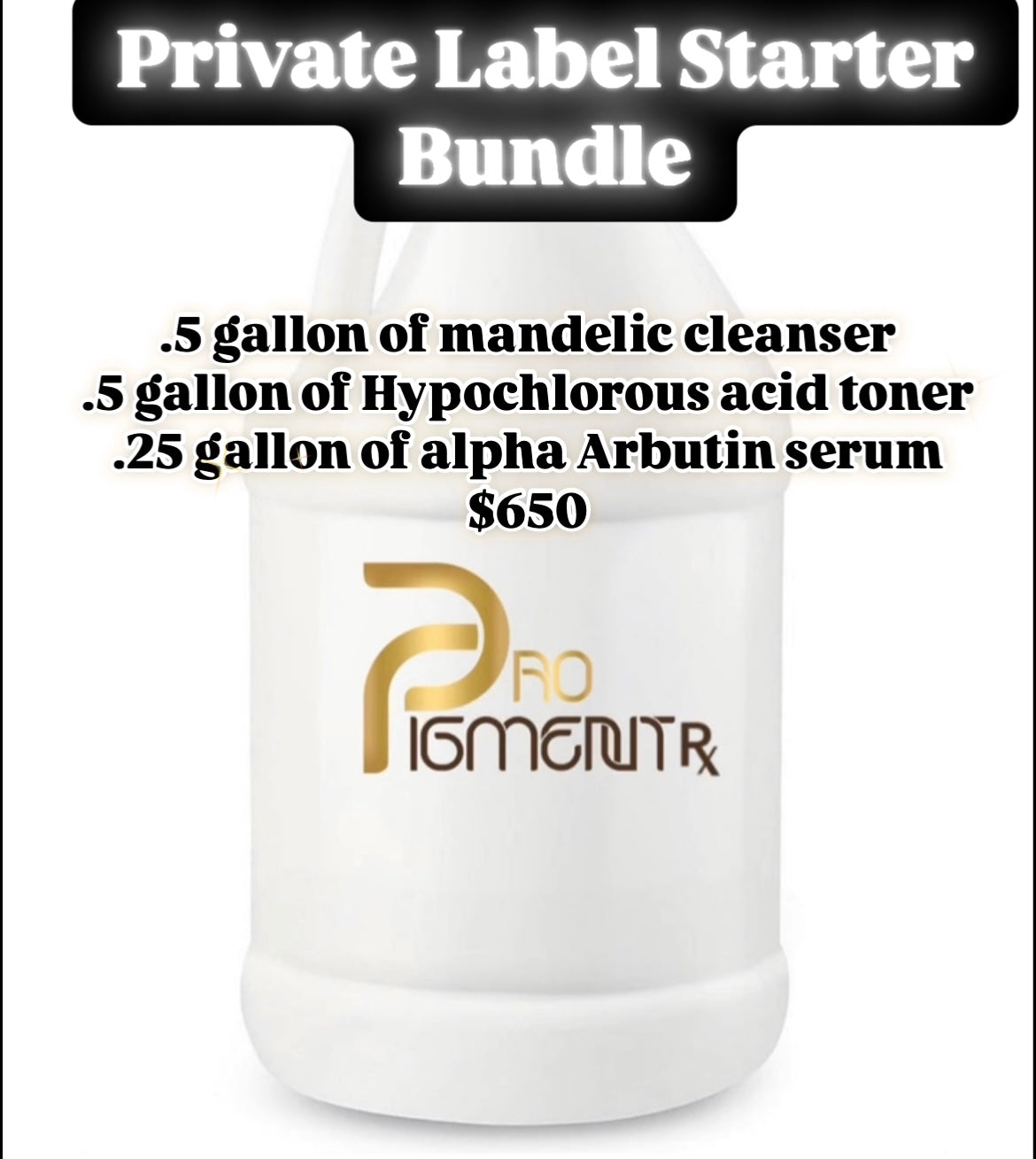 Private Label Starter Bundle