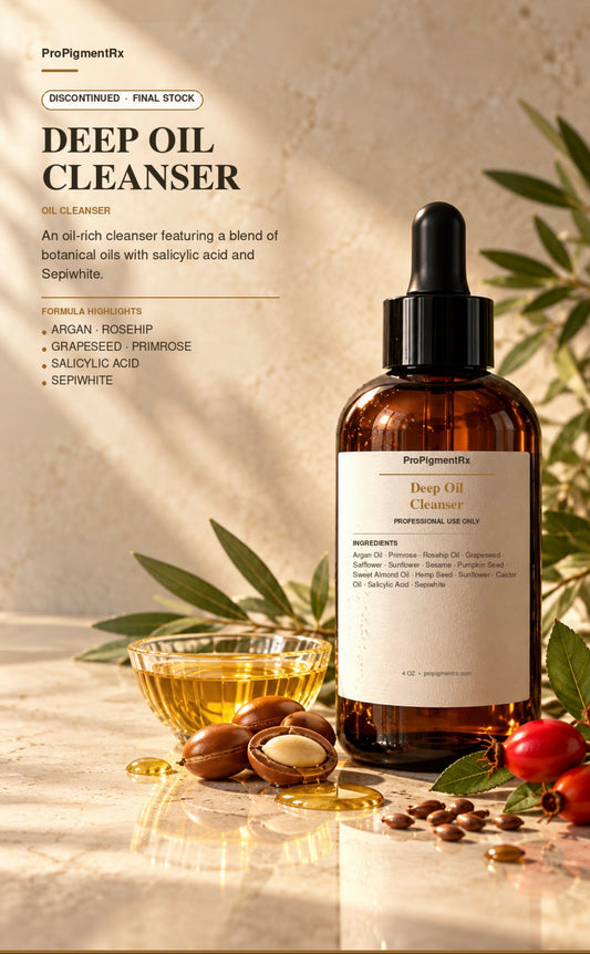 Deep oil cleanser
