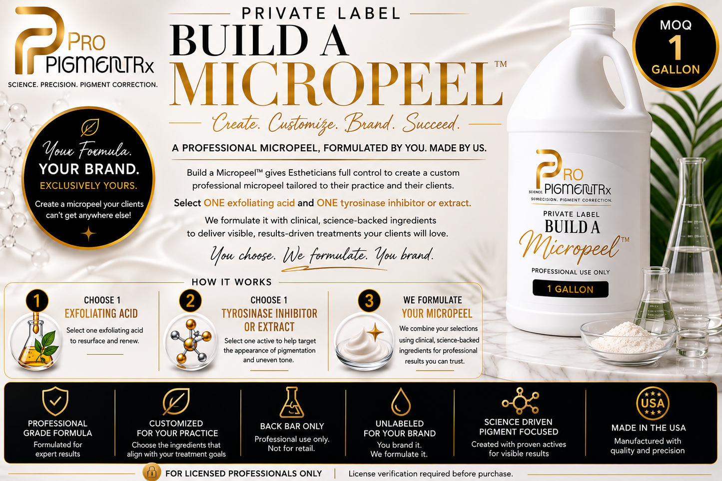 Build a micro peel