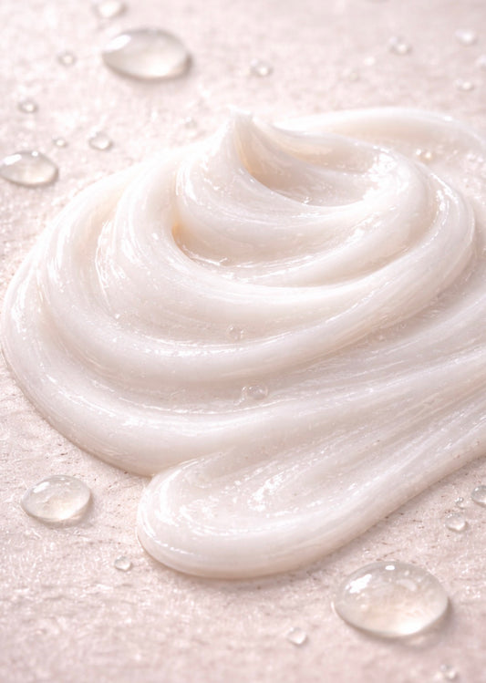 Silk peptide cleanser