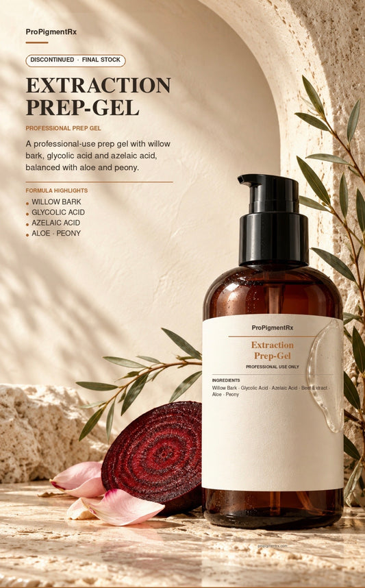 Extraction prep gel