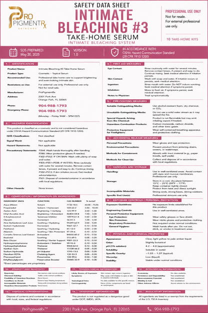 Intimate bleaching #3